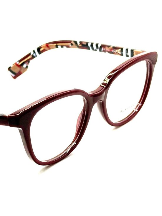 NEW BURBERRY B 2291 3742 BORDEAUX WOMEN EYEGLASSES 51MM 17 140 main image 6